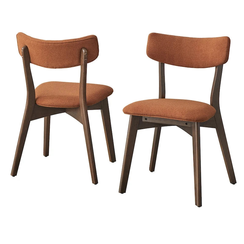 Lifestorey Cari Solid Wood Dining Chair (Set of 2)