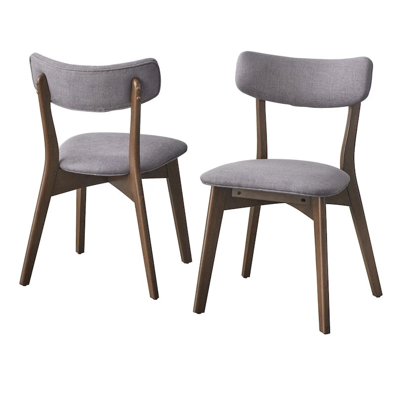 Lifestorey Cari Solid Wood Dining Chair (Set of 2)