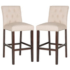 SAFAVIEH Jelka 31.5 Inch Bar Stool (Set of 2) - 19 x 20 x 44 - 19Wx23Dx44H