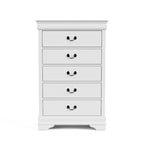 Furniture of America Devi Traditional 3-Piece Solid Wood Nightstand and Chest Set