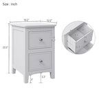 Solid Wood Nightstand