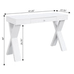 Convenience Concepts Newport Desk with Drawer