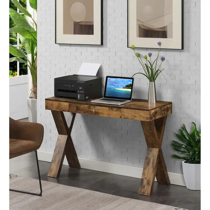Convenience Concepts Newport Desk with Drawer
