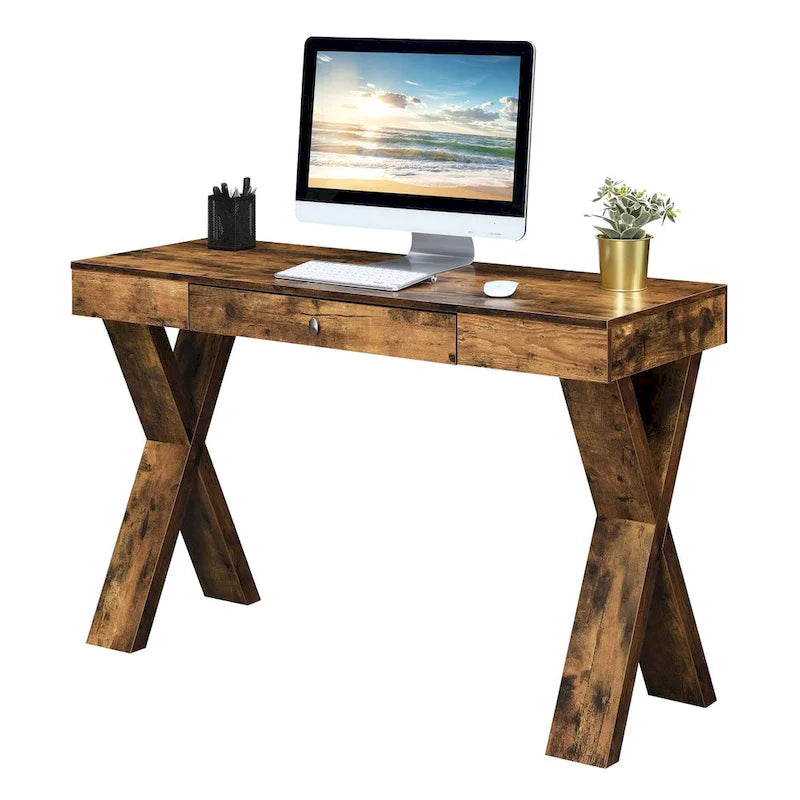 Convenience Concepts Newport Desk with Drawer