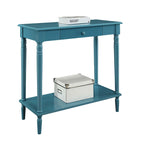 Convenience Concepts French Country 1 Drawer Hall Table with Shelf