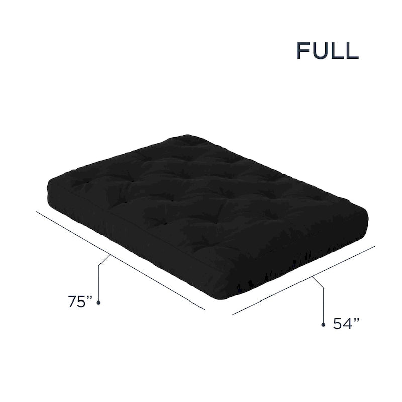 Loosh Home 8 Gel Memory Foam Full Size Futon Mattress