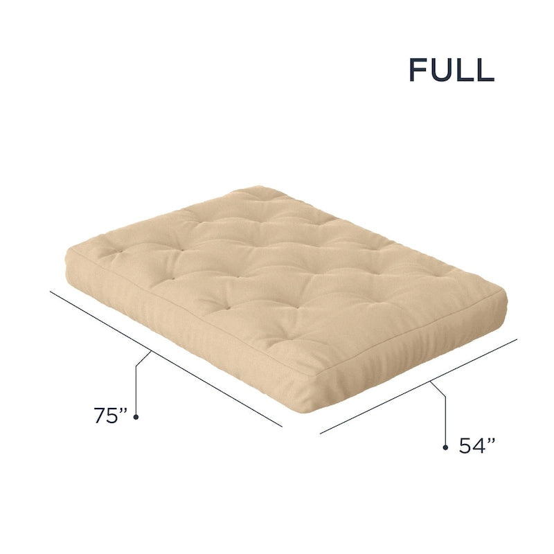 Loosh Home 8 Gel Memory Foam Full Size Futon Mattress