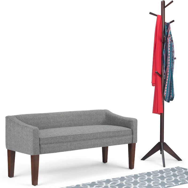 WYNDENHALL Layla 50 inch Wide Contemporary Upholstered Bench - 50x 22x 23.8