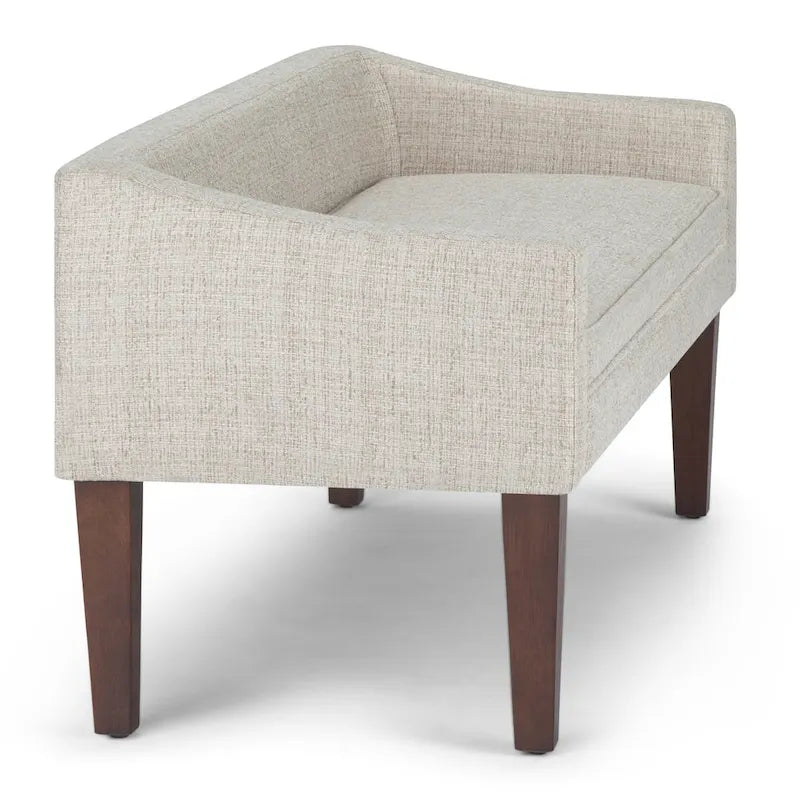 WYNDENHALL Layla 50 inch Wide Contemporary Upholstered Bench - 50x 22x 23.8