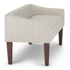 WYNDENHALL Layla 50 inch Wide Contemporary Upholstered Bench - 50x 22x 23.8