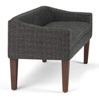 WYNDENHALL Layla 50 inch Wide Contemporary Upholstered Bench - 50x 22x 23.8