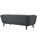 Bestow 2 Piece Upholstered Fabric Sofa and Armchair Set