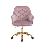 Velvet Swivel Shell Chair for Living Room ,Office chair