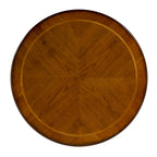 Ellsworth 36 Ribbed Pedestal Foyer Table
