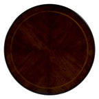 Ellsworth 36 Ribbed Pedestal Foyer Table