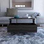 FM Furniture Boston Lift Top Coffee Table with Hidden Storage Compartment