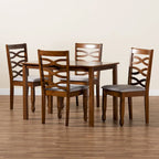 Lanier Modern and Contemporary 5-Piece Dining Set
