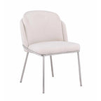 Somette Lacey Curved Back Side Chair, Set of 2