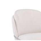 Somette Lacey Curved Back Side Chair, Set of 2