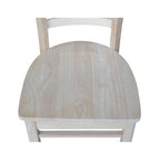 International Concepts Set of Two Emily Side Chairs