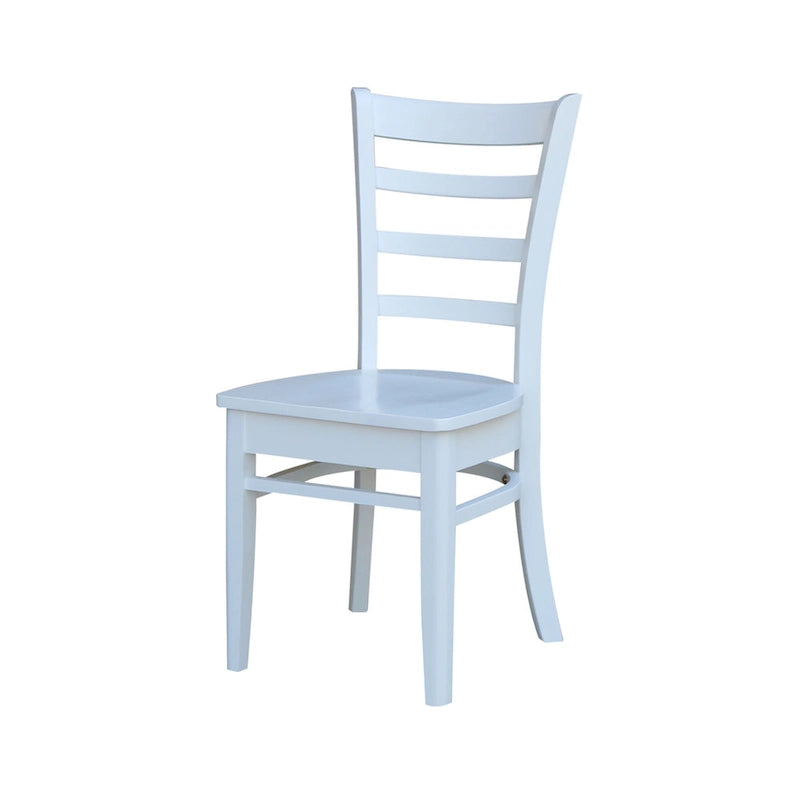 International Concepts Set of Two Emily Side Chairs