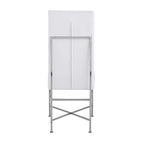 Somette Contemporary Side Chair with Steel Frame, Set of 2 - N/A