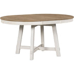 5-Piece Extendable Dining Table Set with Upholstered Chairs