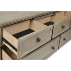 New Classic Furniture Salinger Pewter 5-Piece Bedroom Set with 2-Nightstand