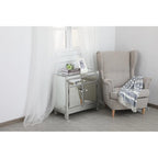 29 in. Antique Mirrored Cabinet