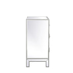 29 in. Antique Mirrored Cabinet