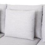 Elliston Fabric Contemporary 3-seater Sofa with Accent Pillows by Christopher Knight Home