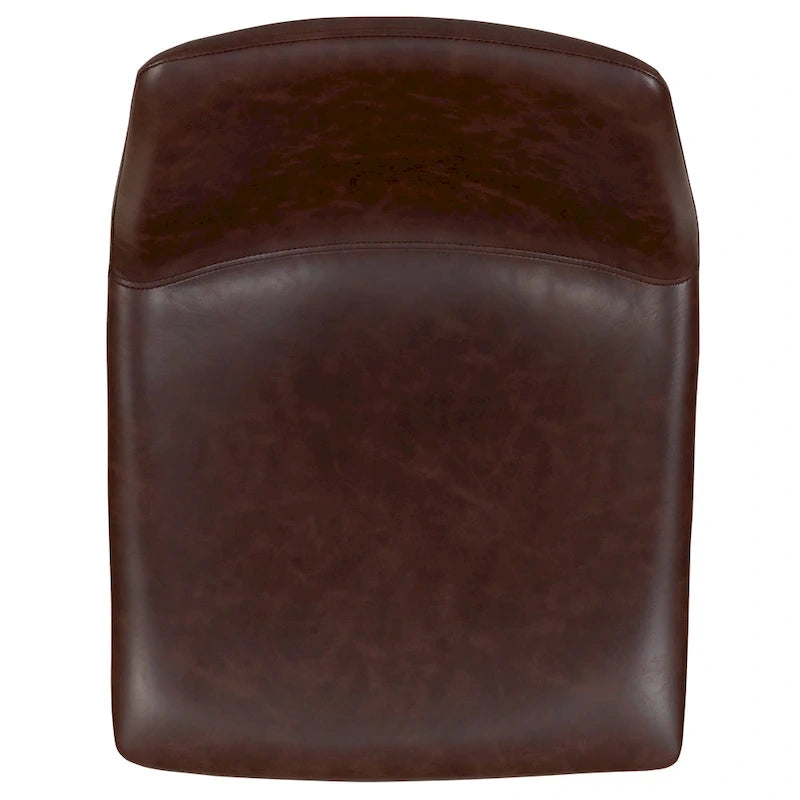 Upholstered Counter Height Modern Dining Stools (Set of 2)