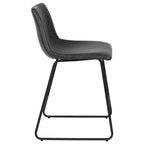 Upholstered Counter Height Modern Dining Stools (Set of 2)