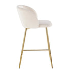 Silver Orchid Harding Velvet Counter Stool (Set of 2)