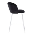 Silver Orchid Harding Velvet Counter Stool (Set of 2)