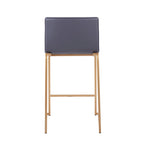Silver Orchid Mara Upholstered Counter Stool (Set of 2) - N/A