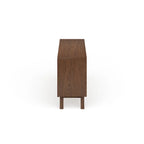 Mid-Century White and Brown Dresser by Baxton Studio