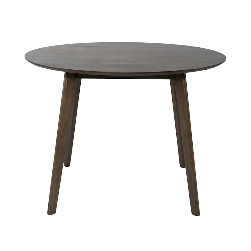 Walnut Drop Leaf Dining Table with Angled Legs