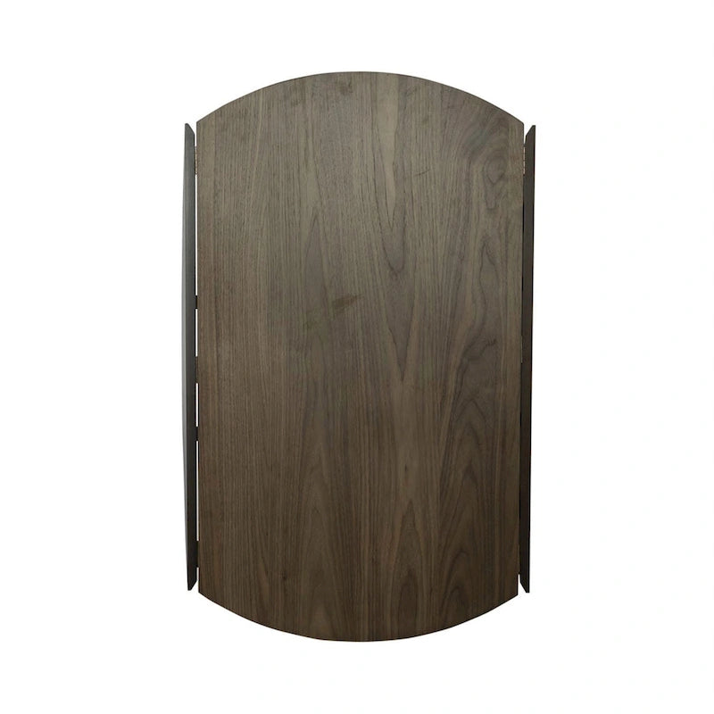 Walnut Drop Leaf Dining Table with Angled Legs