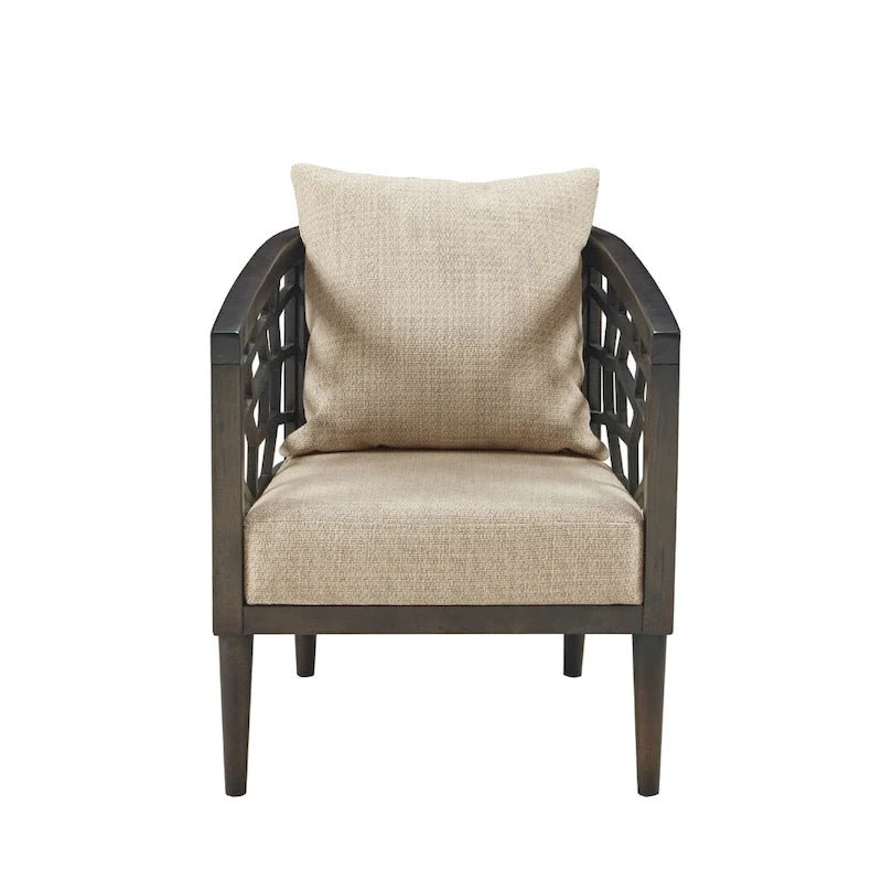 INK+IVY Crackle Accent Chair