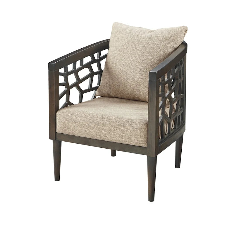 INK+IVY Crackle Accent Chair