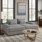 Conradus Modren Oversize 57 Deep Square Arm Sofa by HULALA HOME