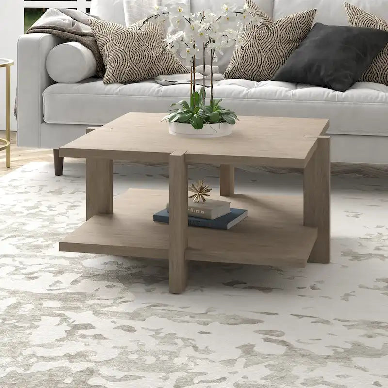 Ingrid 34.66 Wide Square Coffee Table