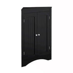 Corner Cabinet with Doors and Shelves