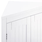 Corner Cabinet with Doors and Shelves