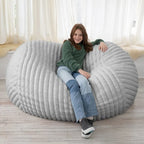 Jaxx 6 Foot Bean Bag, Loveseat, Sofa & Lounger - Mondo Fur