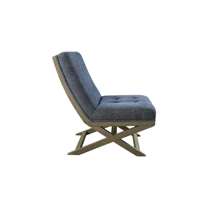 Sidewinder Casual Faux Leather Accent Chair