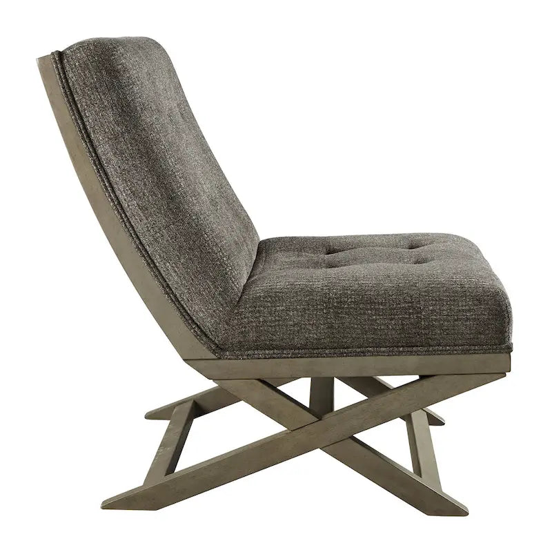 Sidewinder Casual Faux Leather Accent Chair