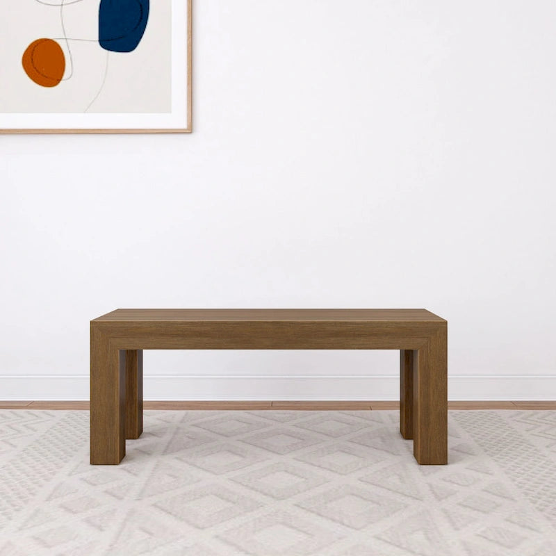 Plank and Beam Modern Dining Bench for 60 Table - 49