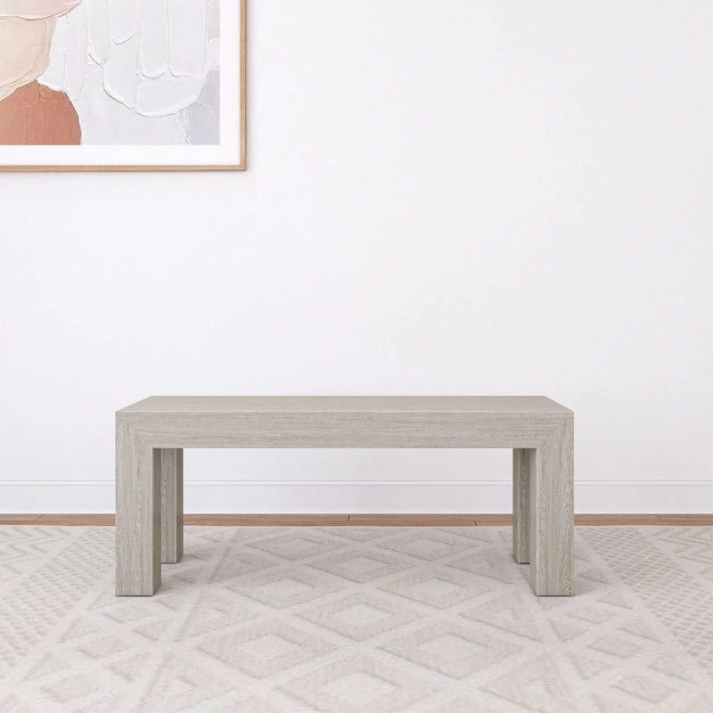Plank and Beam Modern Dining Bench for 60 Table - 49